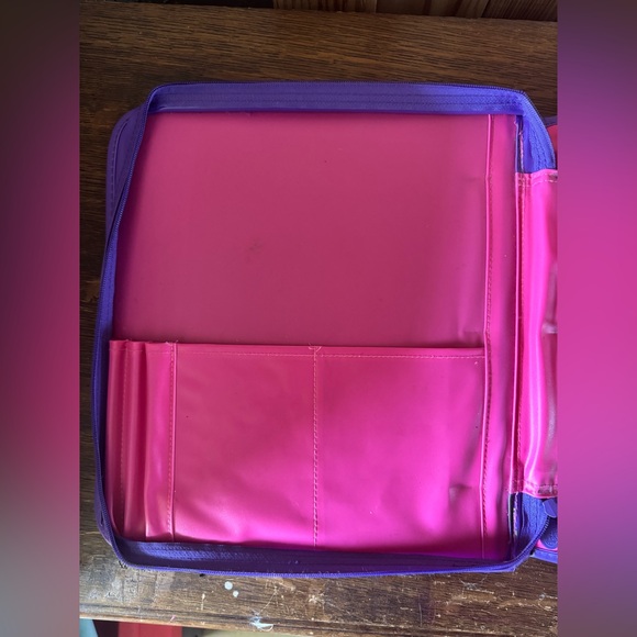 Lisa Frank Kittens, Sunflowers, and Butterflies 3 Ring Binder and Zipper Pouch - Picture 2 of 6